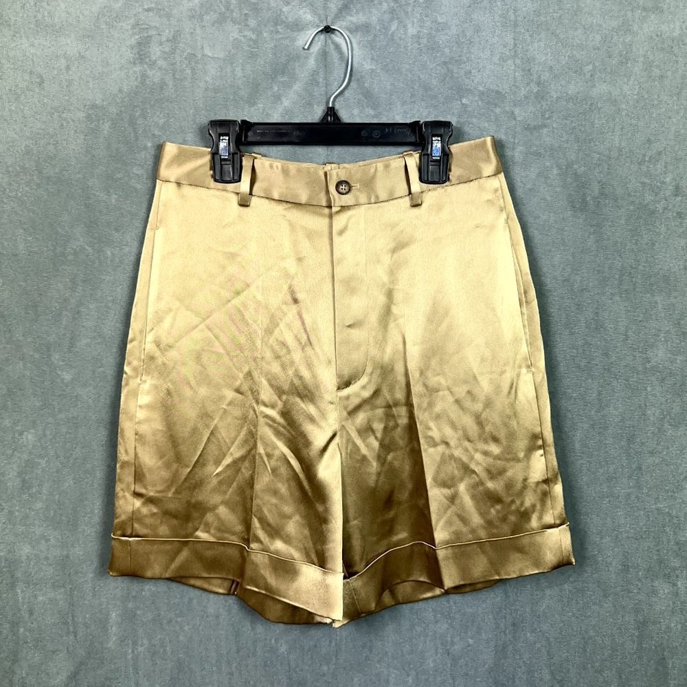 𝅺polo Ralph Lauren Women's Draped Satin Shorts Size 2